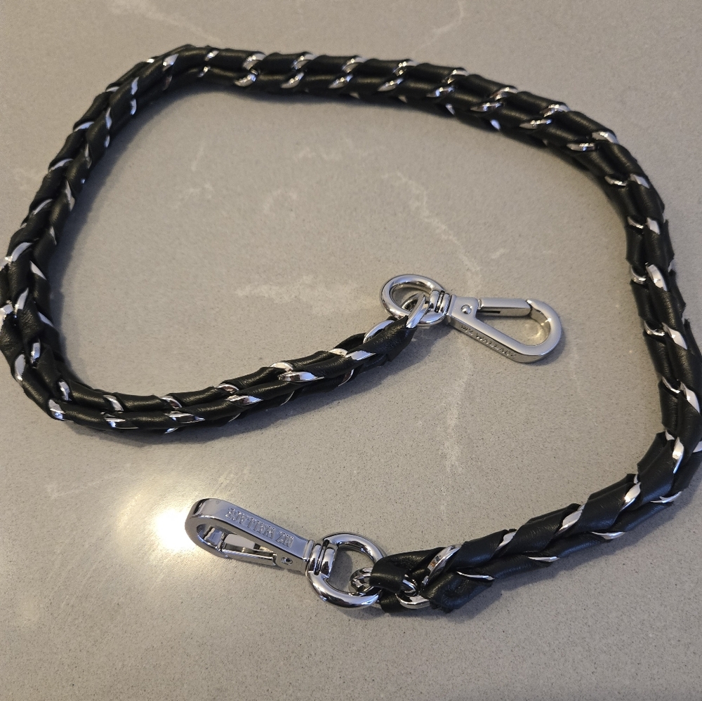 MZ Wallace Leather Chain Strap
